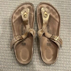 Gold Shimmer Birkenstock